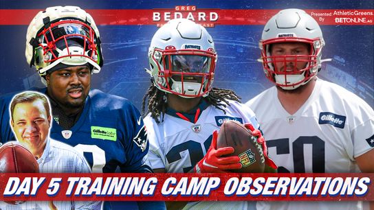 .@athleticgreens Podcast: Bedard Patriots Pod - Day 5, New run game gets off to rough start taken at BSJ Headquarters (Patriots)